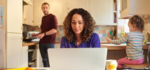 Frauen im Home Office