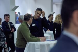 Eventbegleitung für den Marketing Club Augsburg. Fotografiert von Dimitri Reimer.