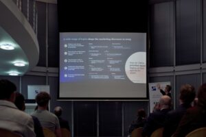 Eventbegleitung für den Marketing Club Augsburg. Fotografiert von Dimitri Reimer.