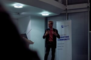 Eventbegleitung für den Marketing Club Augsburg. Fotografiert von Dimitri Reimer.