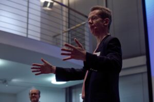 Eventbegleitung für den Marketing Club Augsburg. Fotografiert von Dimitri Reimer.